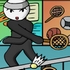 Stick Figure Badminton