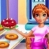 Annie Cooking Donuts