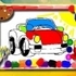 Cartoon Cars Coloring Book