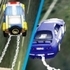 Chained Impossible Driving Police Cars