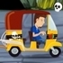 Tuk Tuk Crazy Driver